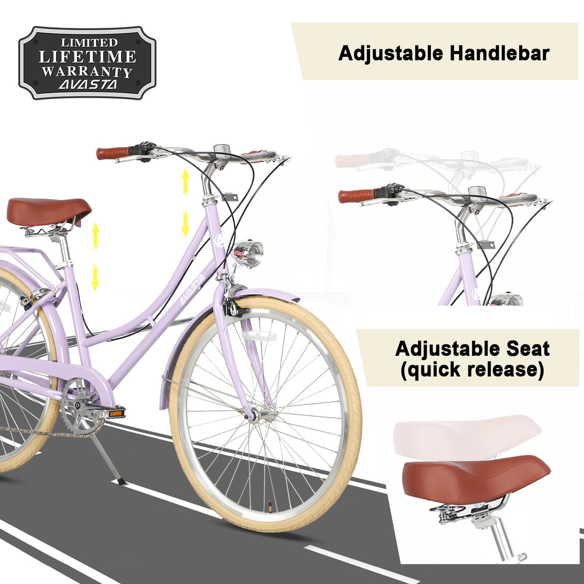 Women's 6 Speed Cruiser Bicycle