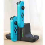 6 in 1 USB 3.1 Ladestation für Nintendo Switch Pro Controller Joy Con Kabel | System-S