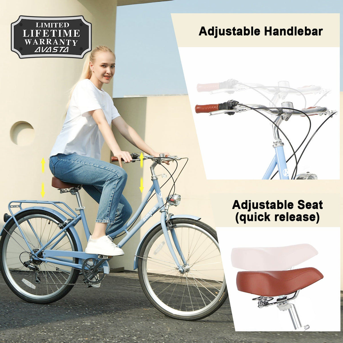 Women's 6 Speed Cruiser Bicycle
