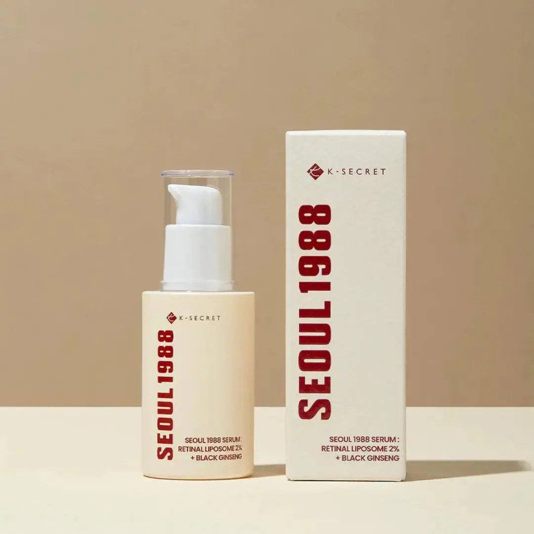 K-Secret Seoul 1988 Serum - Black Ginseng & Retinal Liposome 2 % - 30ml