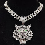 Tiger anhaenger Halskette