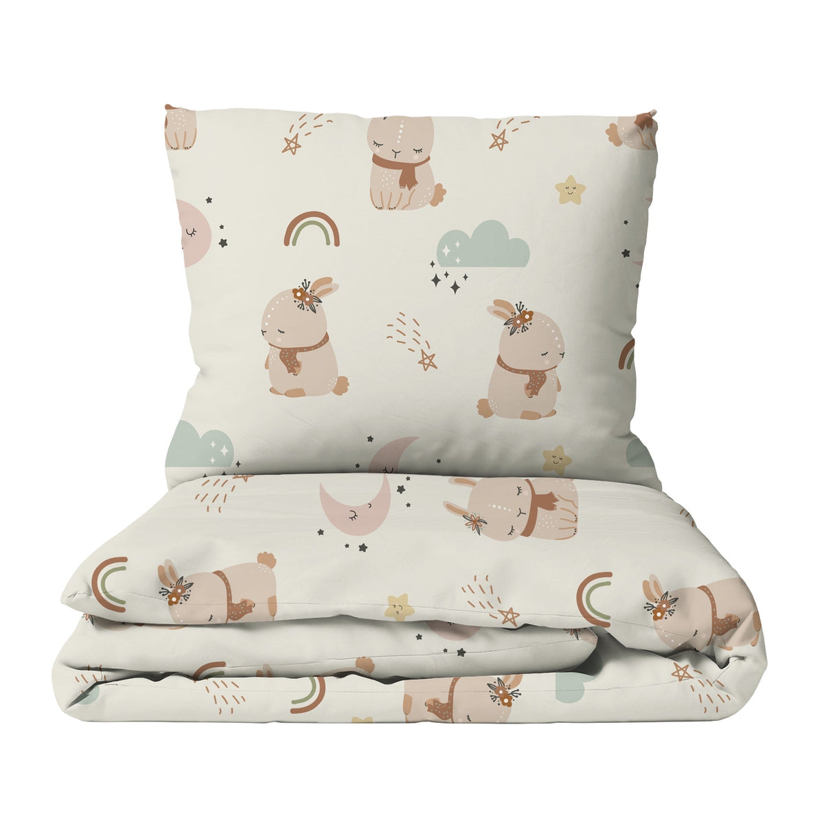 “Nordic Bunny” Premium Kinderbettwäsche