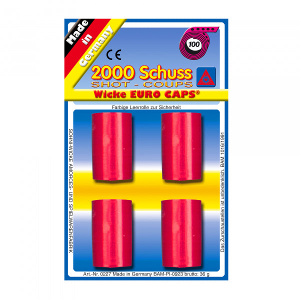 Munition 100 Schuss, 2000 Schuß