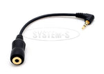 Sound Kabel von 2,5 Klinke auf 3,5 Buchse | System-S