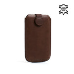 Leder Etui Case mit Rückzugfunktion für Samsung Galaxy Note | System-S