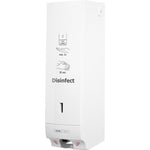 CWS ParadiseLine Desinfektionsmittelspender Disinfect Non touch, mit Panel weiß | 1 Stück
