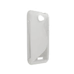 Silikonhülle Case Cover Skin für HTC One X S720E | System-S