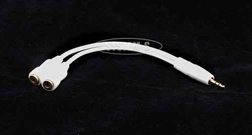 Sound Y Splitter Kabel für zwei Kopfhörer | System-S