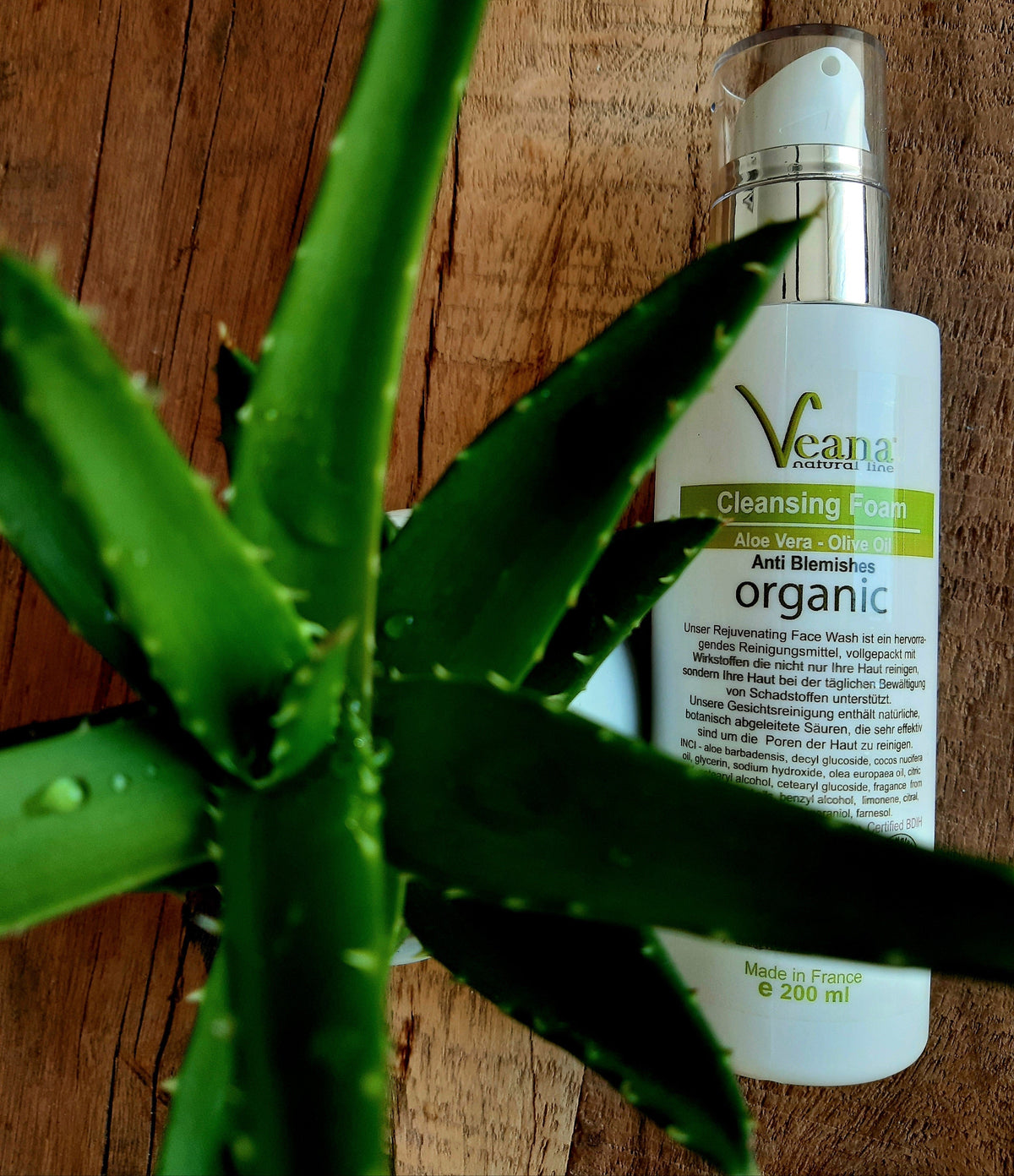 Cure Vegetale Gesichts-Reinigungsschaum (200ml)