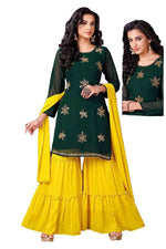 Handwork Sharara Suit Set In Germany