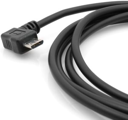 Micro USB Kabel Datenkabel Ladekabel mit 90° Winkelstecker Rechts 140 cm | System-S