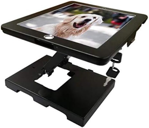 Abschließbare Tisch und Wandhalterung für iPad Pro 12,9 (2015, 2017) A1670 A1671 A1584 A1652 | System-S