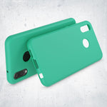 NALIA Neon Silikonhülle für Huawei P20 Lite – Soft-Touch & Signal-Neon – NEONSHOCK (Matte Schutzhülle) – Marke aus Berlin