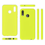 NALIA Neon Silikonhülle für Huawei P20 Lite – Soft-Touch & Signal-Neon – NEONSHOCK (Matte Schutzhülle) – Marke aus Berlin