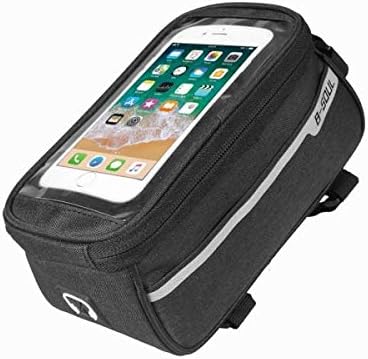 Fahrrad Tasche Halterung in Schwarz Befestigung für Smartphone | System-S