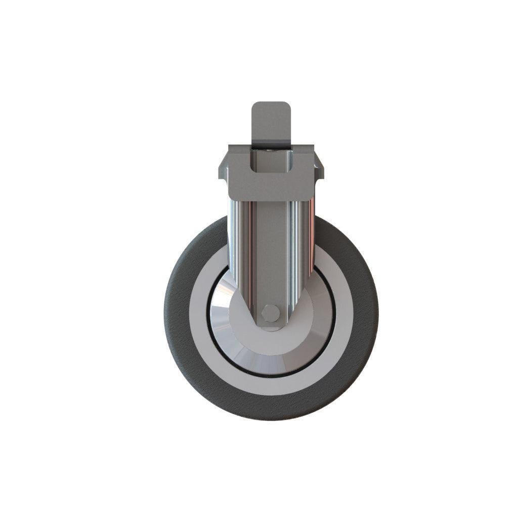 TASKI Trolley Rad Set fixiert 125mm, Räder Set für den TASKI Trolley, fixiert, 125mm | Packung (1 Stück)