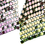 Glitzernde Regenbogen Ohrringe 414114 | Bunt - Disco