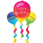 Folienballon Shape Birthday Fun Balloons | 66 x 91 cm