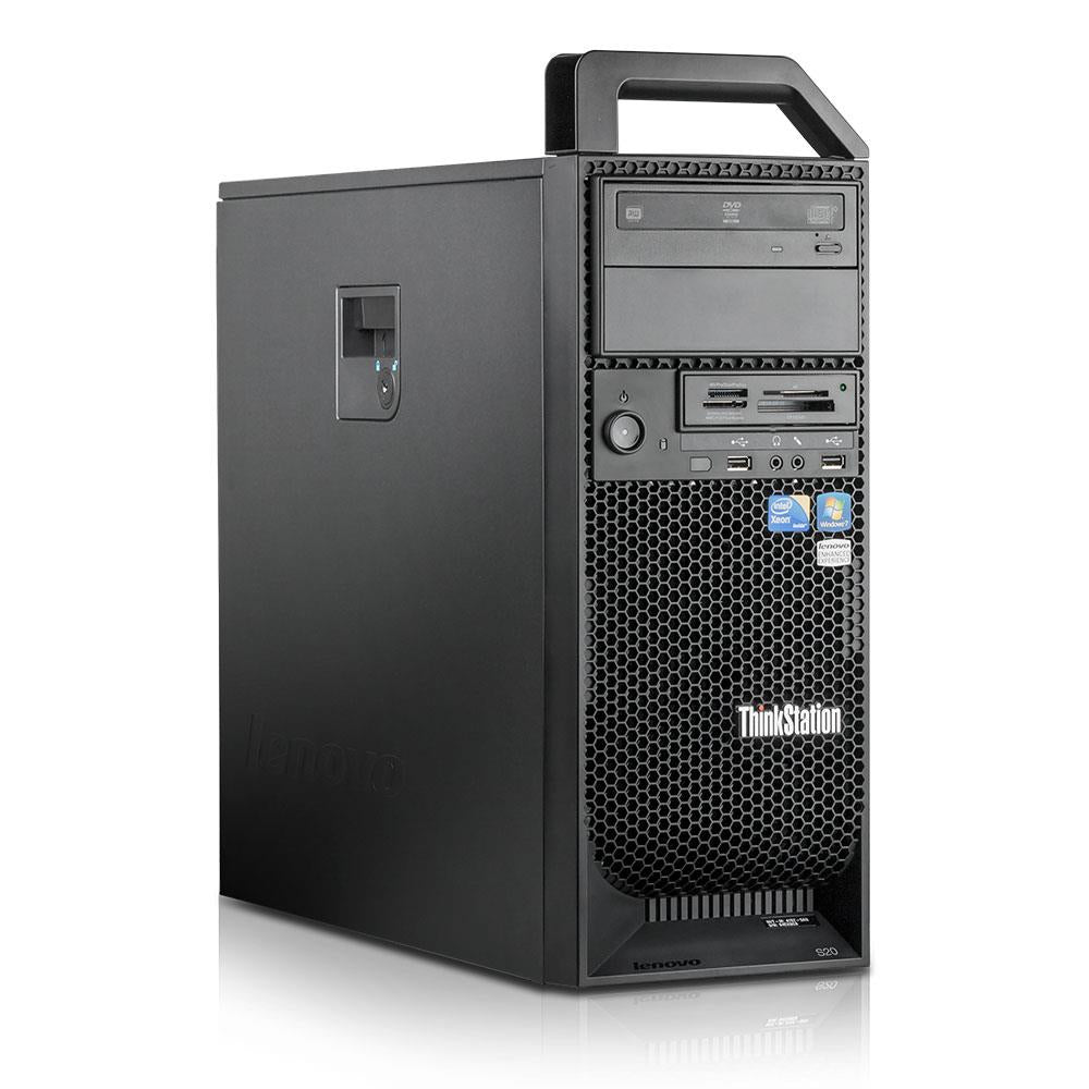 Lenovo ThinkStation S20 Xeon 160GB SSD + 500GB 24GB Win 10