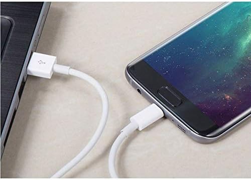 USB 3.1 Kabel 2 m Typ C Stecker zu 2.0 Typ A Stecker in Weiß | System-S