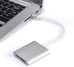 3in1 USB Typ A 3.0 zu CF TF SD Kartenleser Adapter Reader | System-S