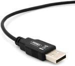 Micro USB Adapter Kabel 90° Winkelstecker 20 cm | System-S