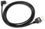 Mini USB Kabel rechts gewinkelt aus USB Typ A 2.0 140 cm | System-S