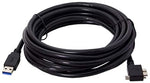 5m USB 3.0 A zu Micro USB 3.0 Kabel Rechter Winkel mit Feststellschraube | System-S