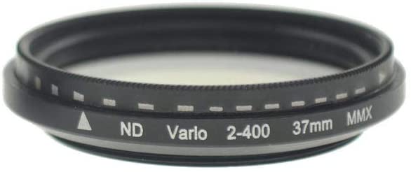 Vario Graufilter ND-Filter ND2-400 37mm Linse Objektiv für iPhone 11 Pro Max | System-S