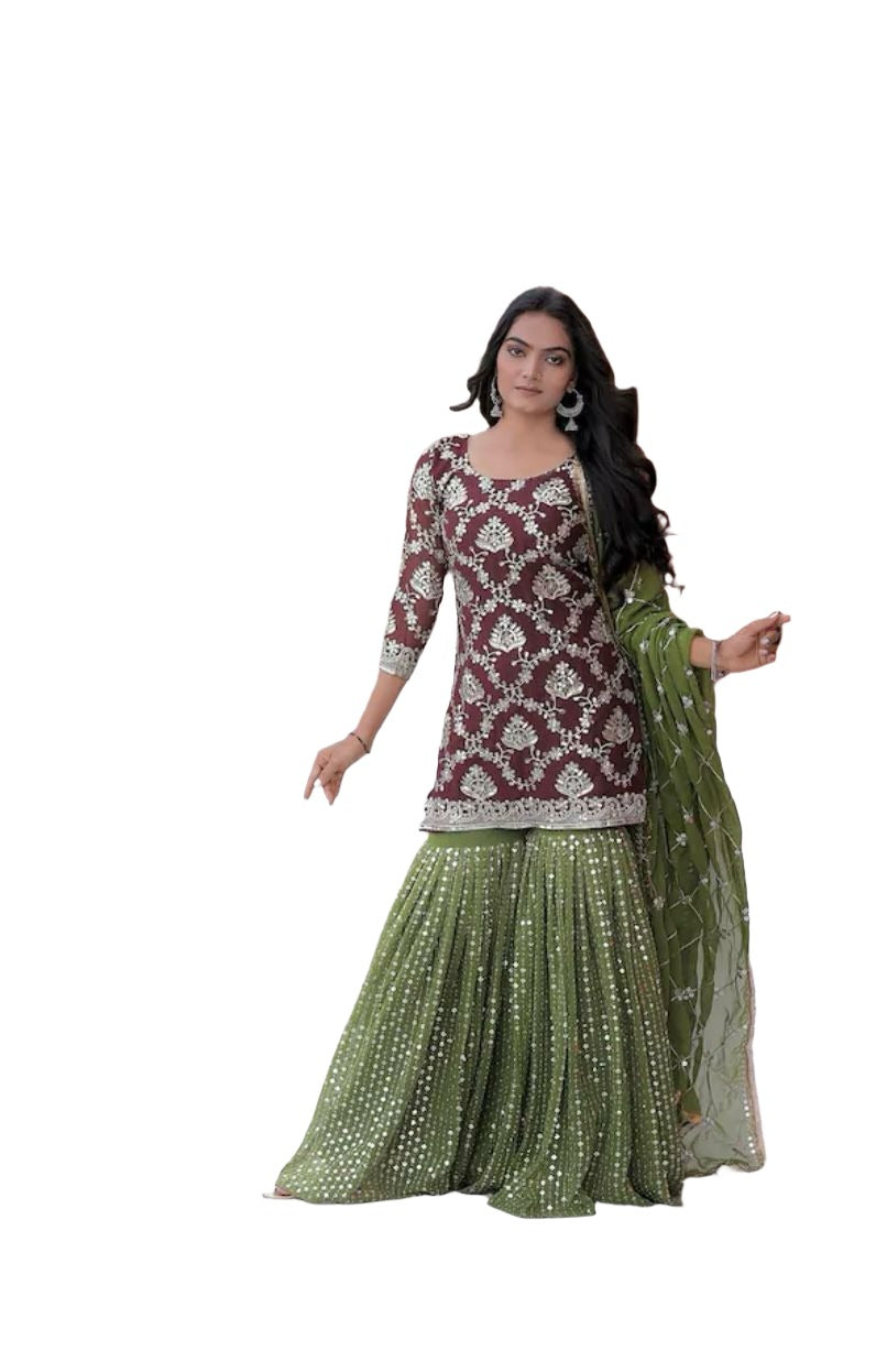 Pakistani Sharara Set,