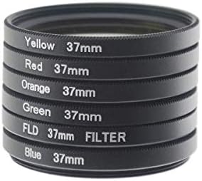 Farbfilter Set 37 mm 6 Stück Farbe Filter für Fotografie für iPhone 12 Pro | System-S