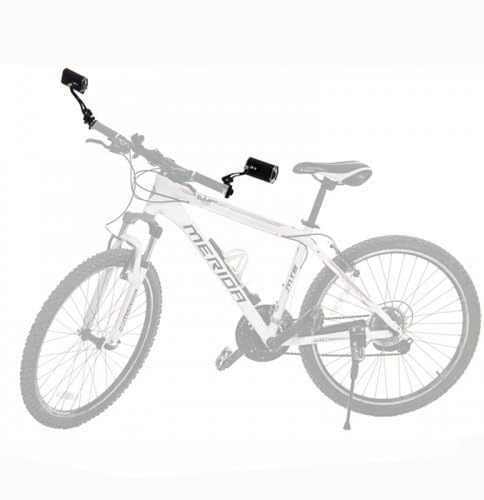 Fahrrad Spiegel Rückspiegel Retro Style in Schwarz | System-S