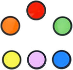 Farbfilter Set 37 mm 6 Stück Farbe Filter für Fotografie für iPhone 12 Pro | System-S
