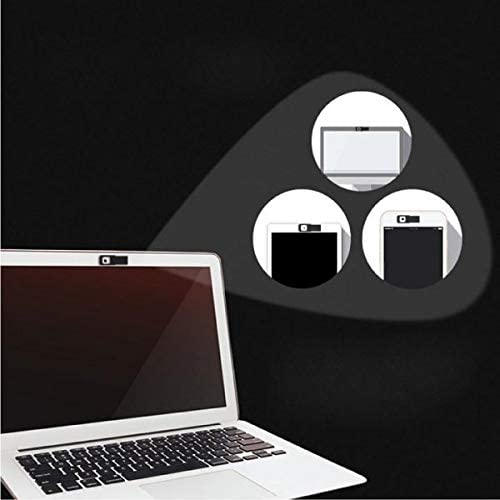 Webcam Abdeckung Selbstklebend Ultradünn in Schwarz | System-S