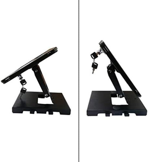 Abschließbare Tisch und Wandhalterung für iPad Pro 12,9 (2015, 2017) A1670 A1671 A1584 A1652 | System-S