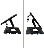 Abschließbare Tisch und Wandhalterung für iPad Pro 12,9 (2015, 2017) A1670 A1671 A1584 A1652 | System-S
