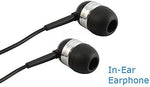 Universal Inear Headset Kopfhörer mit Fernbedienung für Smartphone Handy Tablet PC | System-S