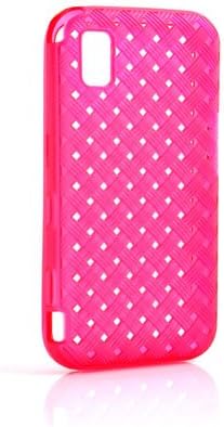 TPU Silikon Hülle Case Schutz Cover Skin Tasche Transparent Pink für Samsung S5230 Star | System-S