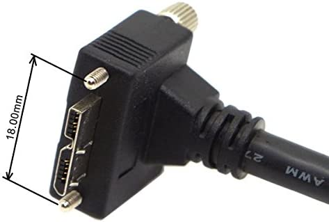 USB 3.0 Kabel 5 m Typ A Stecker zu 3.0 Micro B Stecker Winkel Schraube | System-S