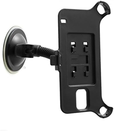 Autohalterung KFZ Halter Auto Saugnapf Windschutzscheiben Halterung mit flexiblem Schwanenhals 10 cm für Samsung Galaxy S7 Edge | System-S