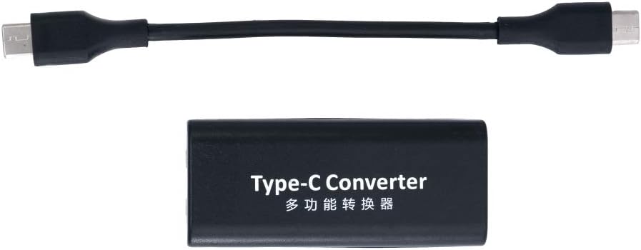 USB 3.1 Adapter Typ C Buchse zu DC 20 V 4,8 x 1,7 mm Buchse Kabel Ladekabel | System-S