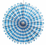 Dekofächer Bayern Weiss-Blau ø70cm