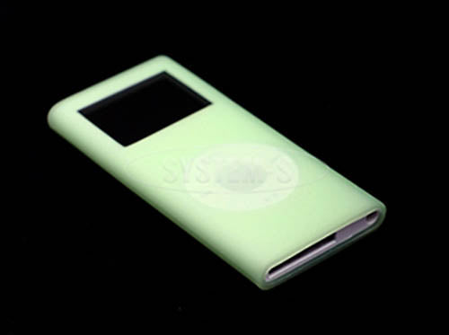 Silikon Skin / Hülle / Cover für Apple iPod Nano 2 grün | System-S