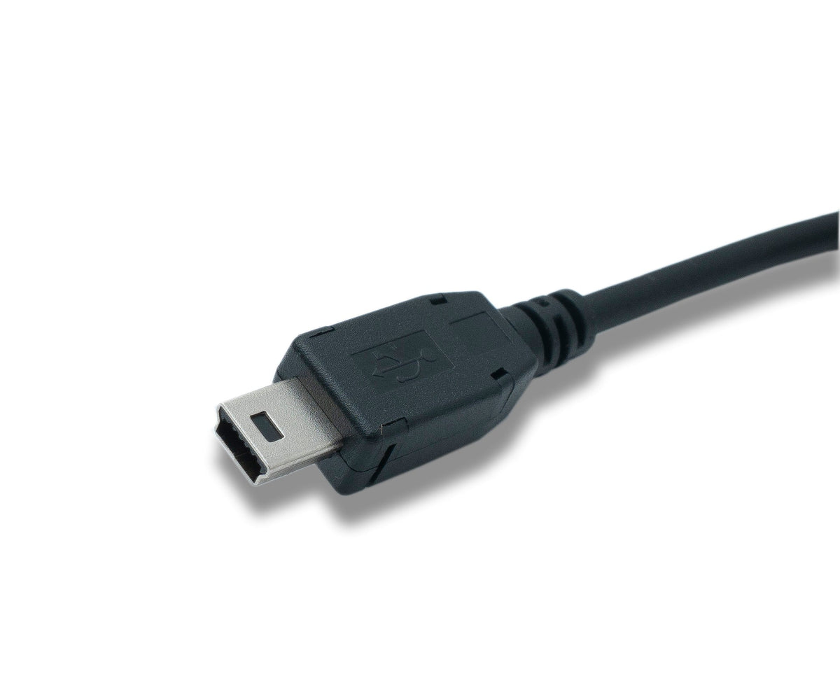 Mini USB Kabel Datenkabel Ladekabel 5-Pin 30 cm (USB-A auf USB Mini-B) | System-S