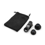 3 in 1 Clip-On optische Fisheye Macro Weitwinkel Linse Objektiv für Smartphone Tablet Universal | System-S
