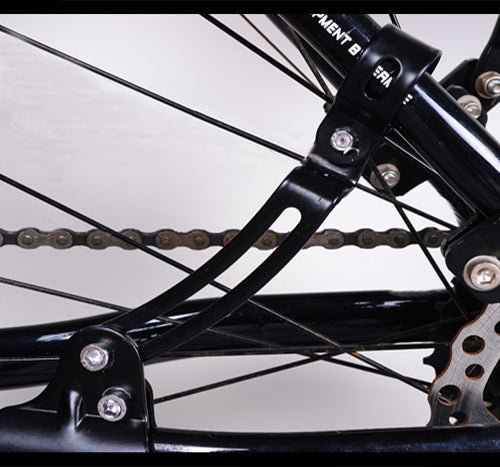 Fahrradständer Seitenständer Arm Schwarz | System-S