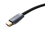 USB4 USB Kabel 300 cm Typ C Stecker zu Stecker 20 Gbit/s USB 4.0 geflochten Schwarz | System-S