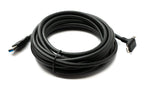 USB 3.0 Kabel 5 m Typ A Stecker zu 3.0 Micro B Stecker Winkel Schraube | System-S