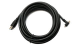USB 3.0 Kabel 5 m Typ A Stecker zu 3.0 Micro B Stecker Winkel Schraube | System-S