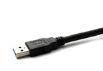 USB 3.0 Kabel 5 m Typ A Stecker zu 3.0 Micro B Stecker Winkel Schraube | System-S